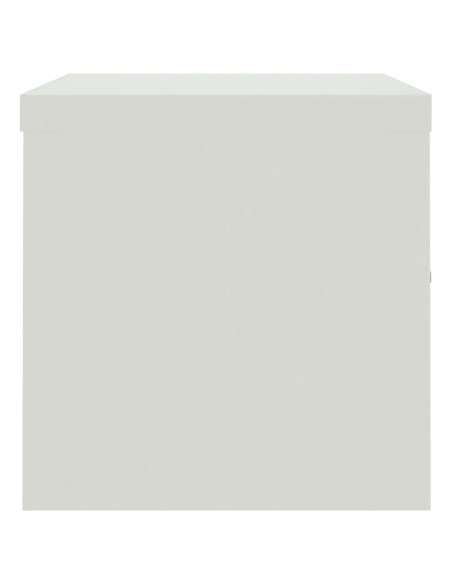 Armadio Classificatore Grigio Chiaro 90x40x40 cm in Acciaio