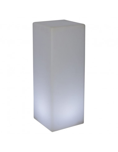 Eurotrail Lampada da Terra Quadrata Ricaricabile a LED 80 cm