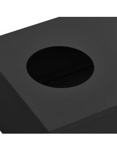 Fioriera da Ufficio Antracite 90x40x23 cm in Acciaio