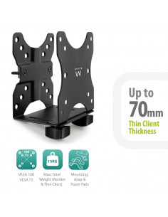 Ewent EW1517 base e supporto per PC/workstation All-in-One 5 kg Nero