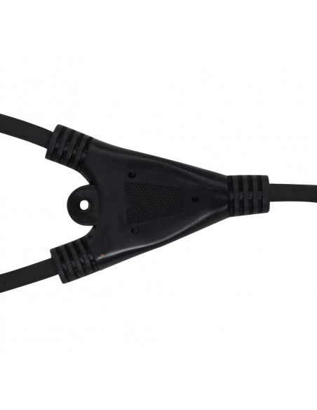Faretto a LED con Maniglia 2x10 W Bianco Caldo