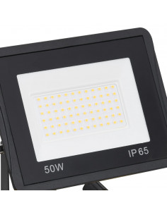 Faretto a LED con Maniglia 2x50 W Bianco Caldo