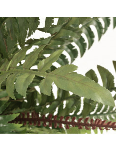 Felce Pianta Artificiale con Vaso 50 cm Verde