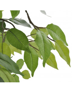 Ficus Nano Artificiale con Vaso 60 cm