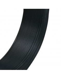 Filo per Recinzioni 250m 1,6/2,5 mm in Acciaio Verde Nerastro