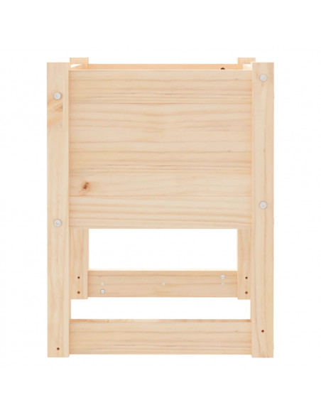Fioriera 40x40x52,5 cm in Legno Massello di Pino