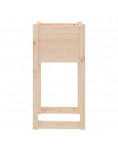 Fioriera 40x40x81 cm in Legno Massello di Pino