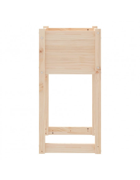 Fioriera 40x40x81 cm in Legno Massello di Pino