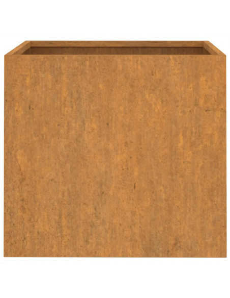 Fioriera 42x40x39 cm Acciaio Corten