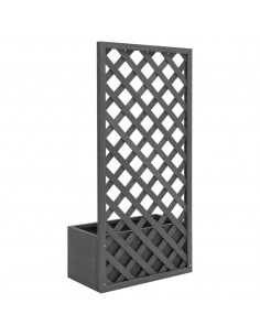 Fioriera a Traliccio 65x30x135 cm in WPC