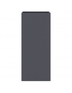 Fioriera Antracite 32x27,5x75 cm in Acciaio Laminato a Freddo