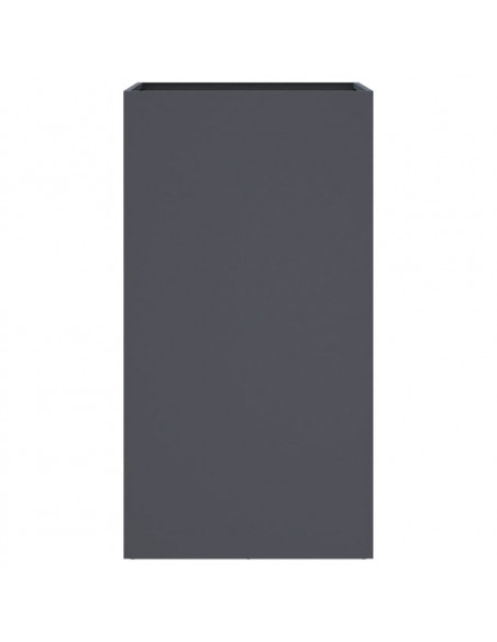Fioriera Antracite 42x38x75 cm in Acciaio Laminato a Freddo