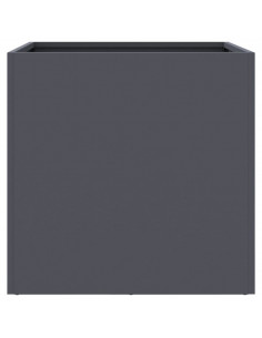 Fioriera Antracite 42x40x39 cm in Acciaio Laminato a Freddo