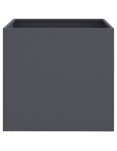 Fioriera Antracite 49x47x46 cm in Acciaio Laminato a Freddo