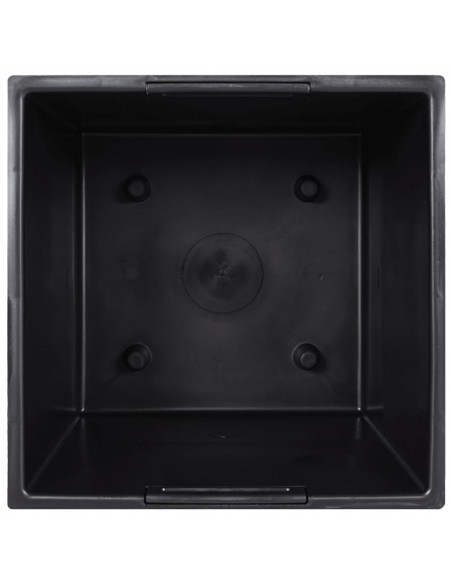 Fioriera con Interno Rimovibile Antracite 21 / 32 L PP Rattan