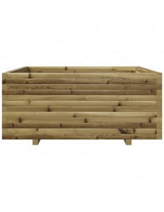 Fioriera da Giardino 110x110x49,5 cm Legno di Pino Impregnato
