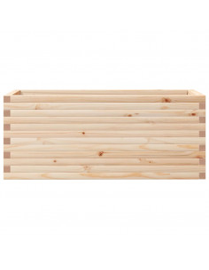 Fioriera da Giardino 110x40x45,5 cm in Legno Massello di Pino