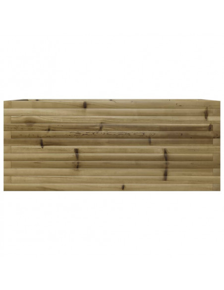 Fioriera da Giardino 110x60x46 cm in Legno di Pino Impregnato