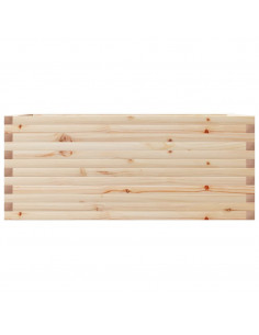 Fioriera da Giardino 110x60x46 cm in Legno Massello di Pino