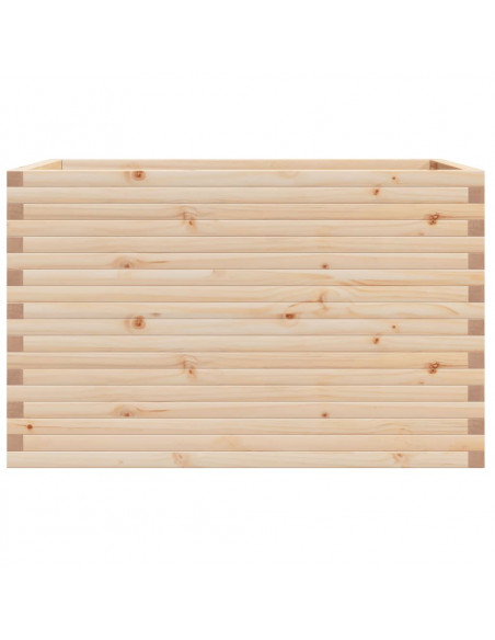 Fioriera da Giardino 110x60x68,5 cm in Legno Massello di Pino