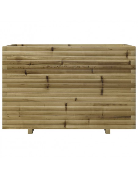 Fioriera da Giardino 110x60x72 cm in Legno di Pino Impregnato