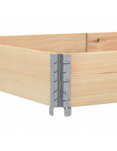 Fioriera da Giardino 150x100 cm in Legno Massello di Pino