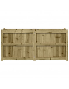 Fioriera da Giardino 150x50x70 cm in Legno di Pino Impregnato