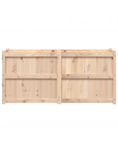 Fioriera da Giardino 150x50x70 cm in Legno Massello di Pino