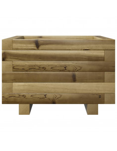 Fioriera da Giardino 40x40x26,5 cm in Legno di Pino Impregnato