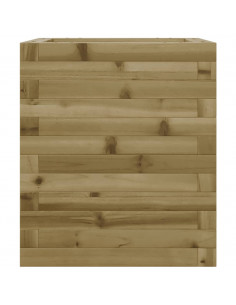 Fioriera da Giardino 40x40x46 cm in Legno di Pino Impregnato