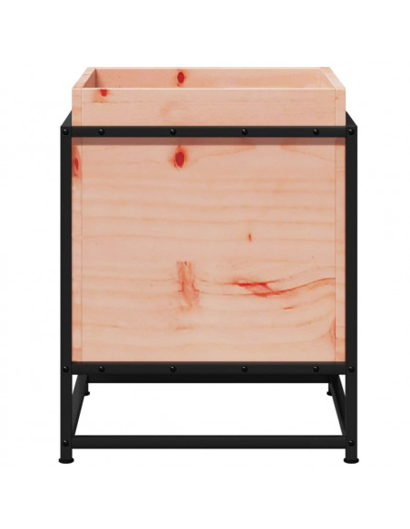 Fioriera da Giardino 40x40x50 cm in Legno Massello di Douglas
