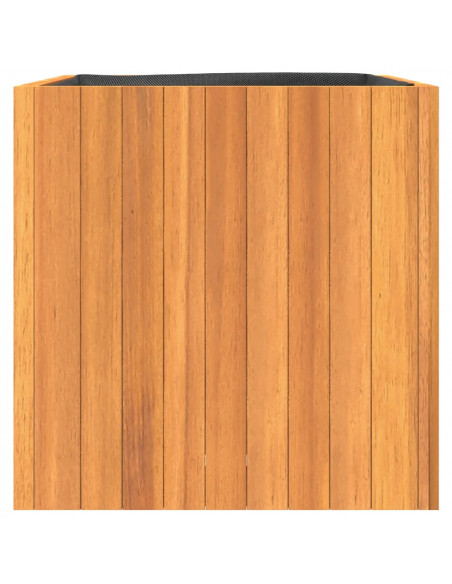 Fioriera da Giardino 45x45x45 cm in Legno Massello di Acacia