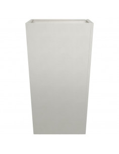 Fioriera da Giardino 45x45x75 cm in Acciaio Inox