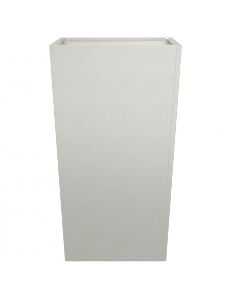 Fioriera da Giardino 45x45x75 cm in Acciaio Inox