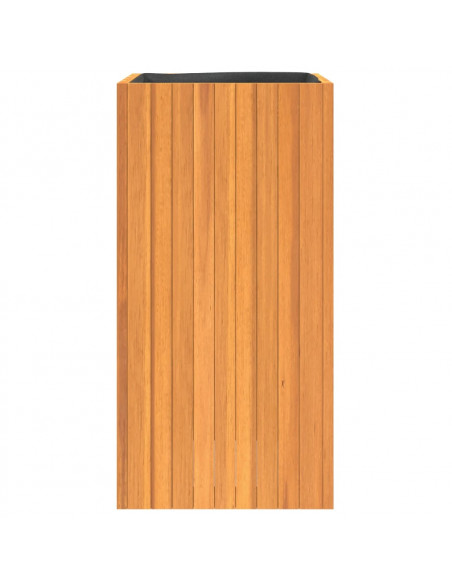 Fioriera da Giardino 45x45x90 cm in Legno Massello di Acacia