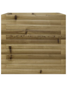 Fioriera da Giardino 50x50x45,5 cm in Legno di Pino Impregnato