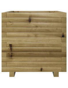 Fioriera da Giardino 50x50x49,5 cm in Legno di Pino Impregnato