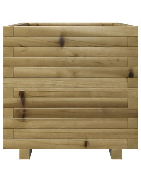 Fioriera da Giardino 50x50x49,5 cm in Legno di Pino Impregnato
