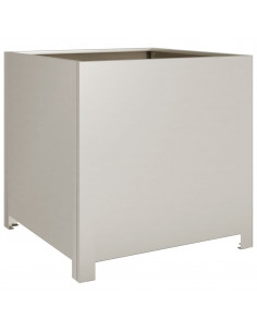 Fioriera da Giardino 50x50x50 cm in Acciaio Corten