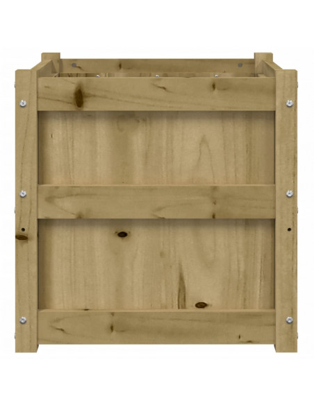 Fioriera da Giardino 50x50x50 cm in Legno di Pino Impregnato