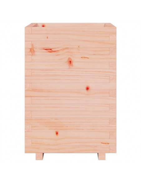 Fioriera da Giardino 50x50x72,5 cm in Legno Massello di Douglas