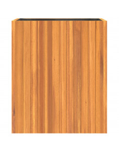 Fioriera da Giardino 59x27,5x70 cm in Legno Massello di Acacia