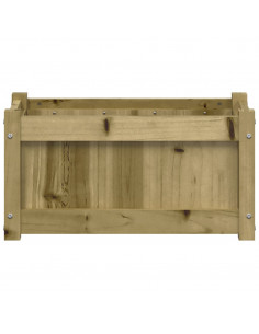 Fioriera da Giardino 60x31x31 cm in Legno di Pino Impregnato