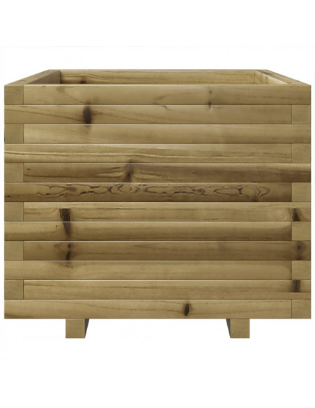 Fioriera da Giardino 60x60x49,5 cm in Legno di Pino Impregnato