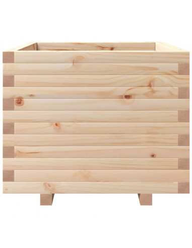 Fioriera da Giardino 60x60x49,5 cm in Legno Massello di Pino