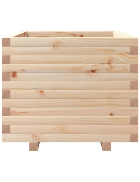 Fioriera da Giardino 60x60x49,5 cm in Legno Massello di Pino