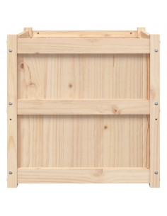 Fioriera da Giardino 60x60x60 cm in Legno Massello Di Pino