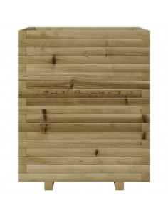 Fioriera da Giardino 60x60x72 cm in Legno di Pino Impregnato