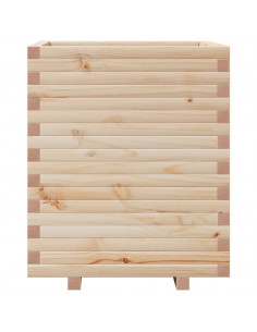 Fioriera da Giardino 60x60x72 cm in Legno Massello di Pino