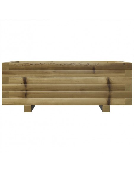 Fioriera da Giardino 70x40x26,5 cm in Legno di Pino Impregnato